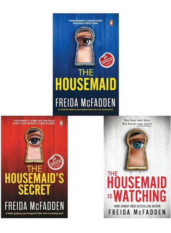 The Housemaid combo: The housemaid+ The housemaid’s secret + Housemaid is watching by Frieda McFadden