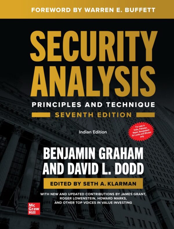 SECURITY ANALYSIS  by Benjamin Graham