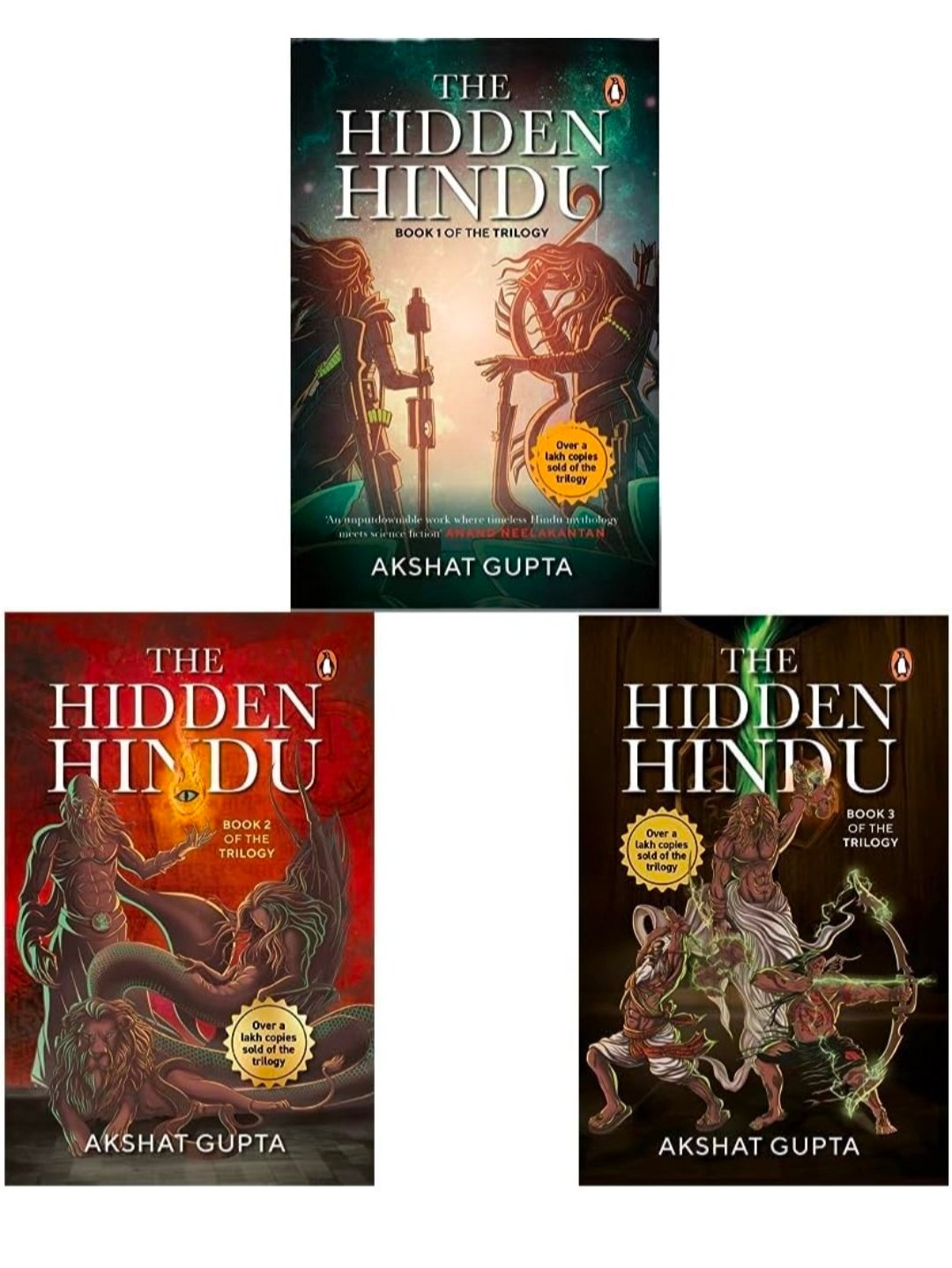 The Hidden Hindu Trilogy by Akshat Gupta