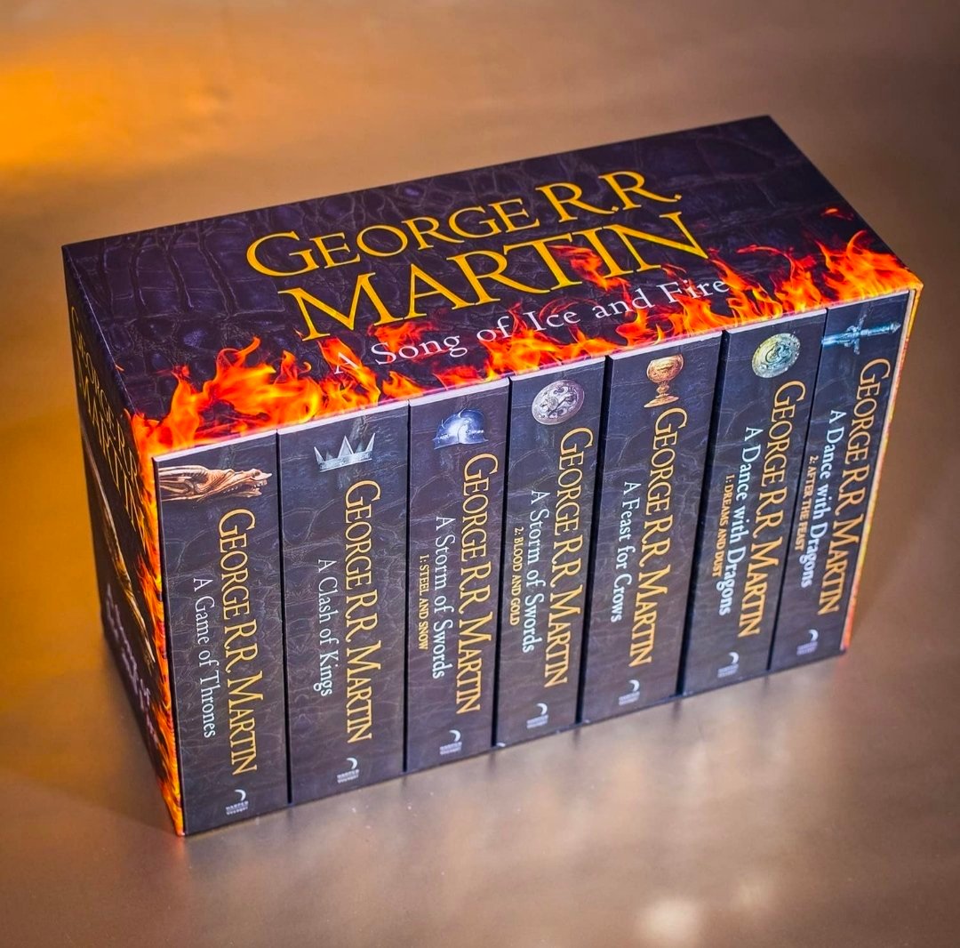 A Song of Ice and Fire - A Game of Thrones: The Complete Boxset of 7 Books by George R R Martin - Image 4